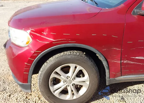 2013 Dodge Durango Sxt из США, поврежденный, VIN 1C4RDHAG4DC662156